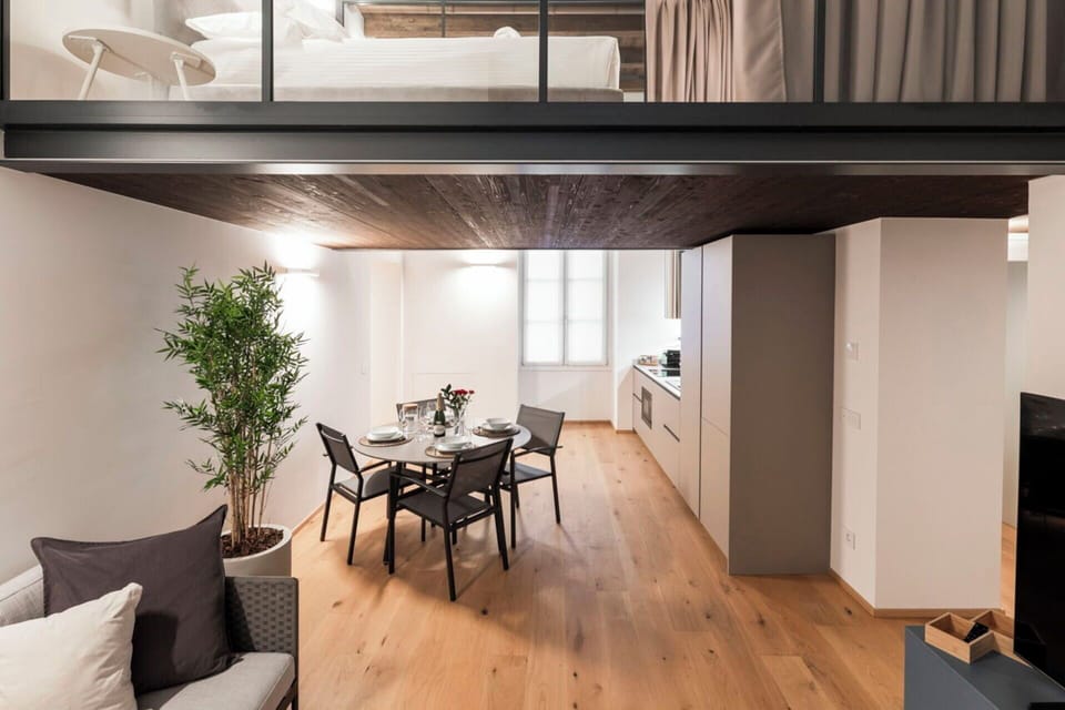 Kitchen, Living Room