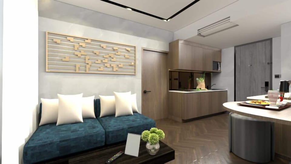 Suite, 1 King Bed | Desk, soundproofing, free WiFi, bed sheets