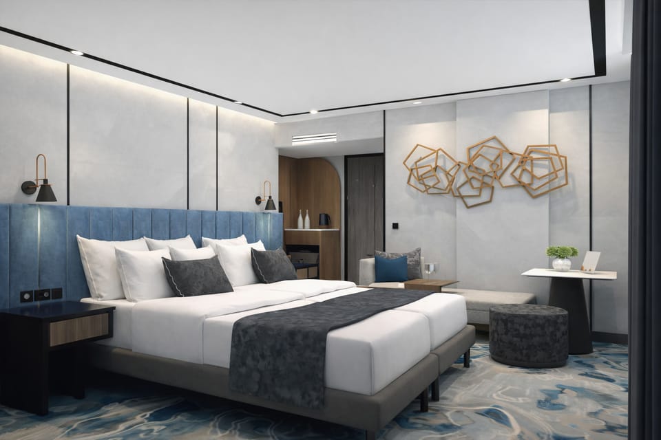 Classic Room, 2 Twin Beds | Desk, soundproofing, free WiFi, bed sheets