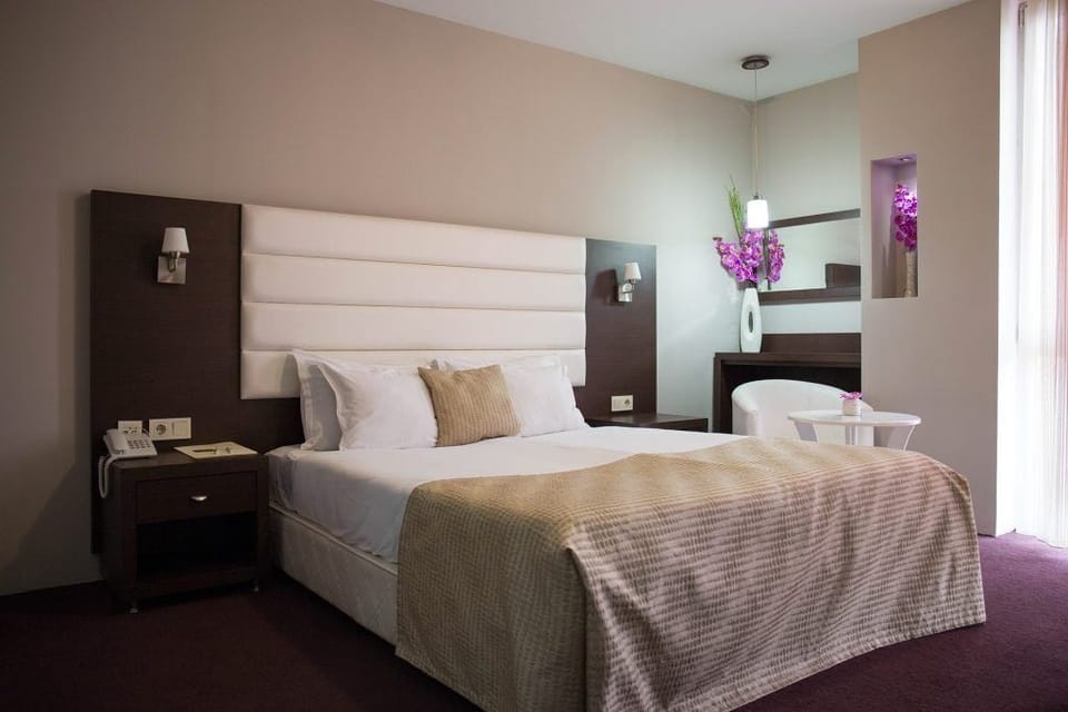 Superior Double Room, City View | Blackout drapes, soundproofing, iron/ironing board, free WiFi