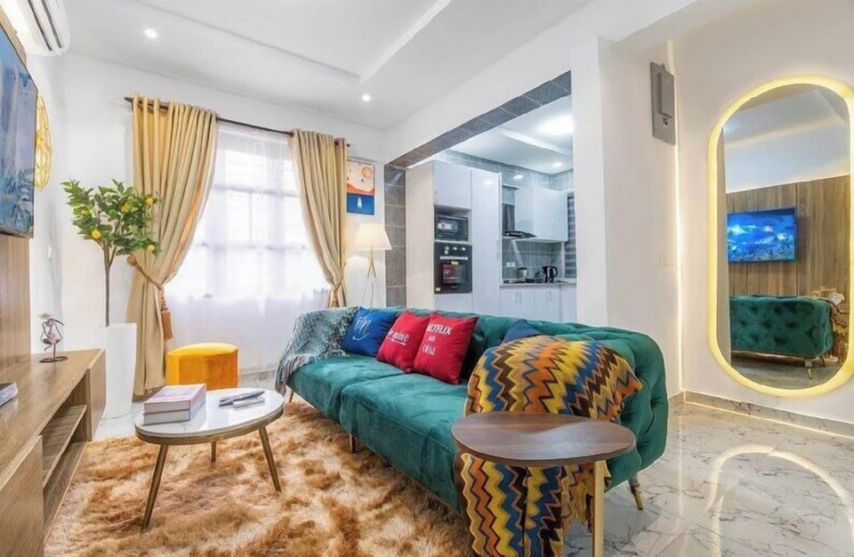 Economy Apartment, Balcony, City View | Living area