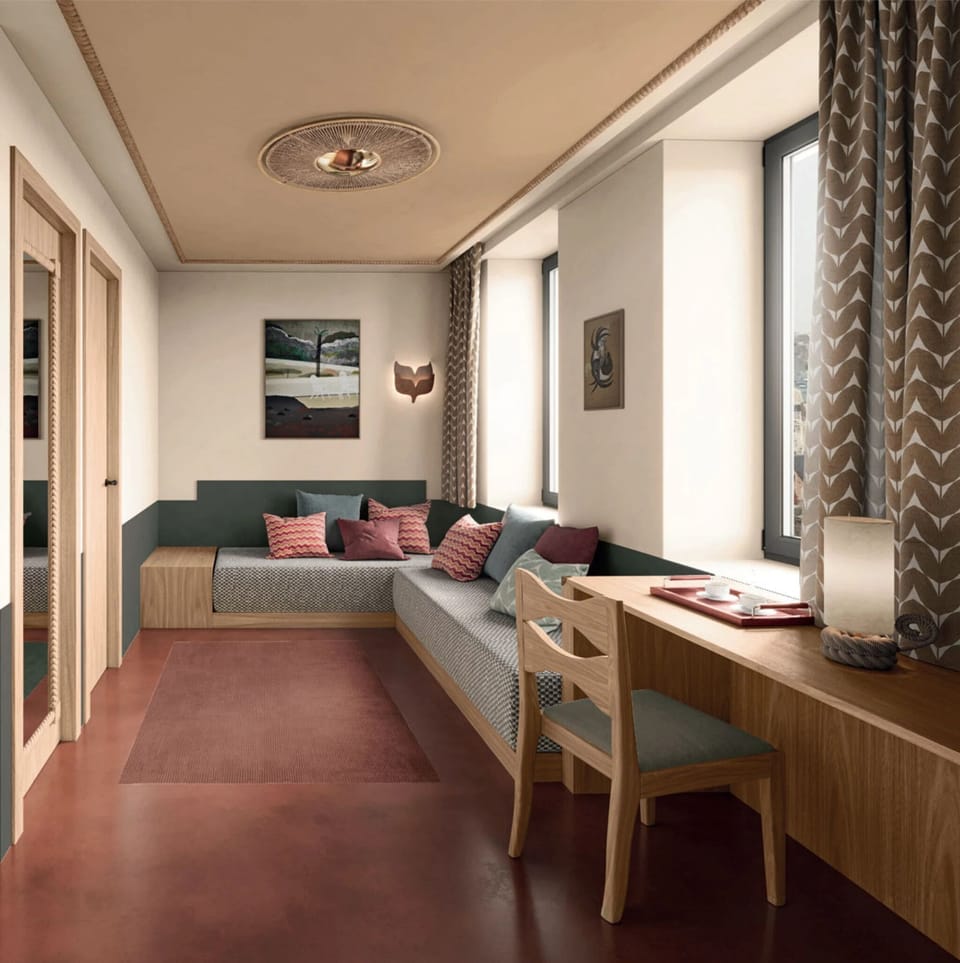 Living area | 43-inch flat-screen TV with digital channels, offices