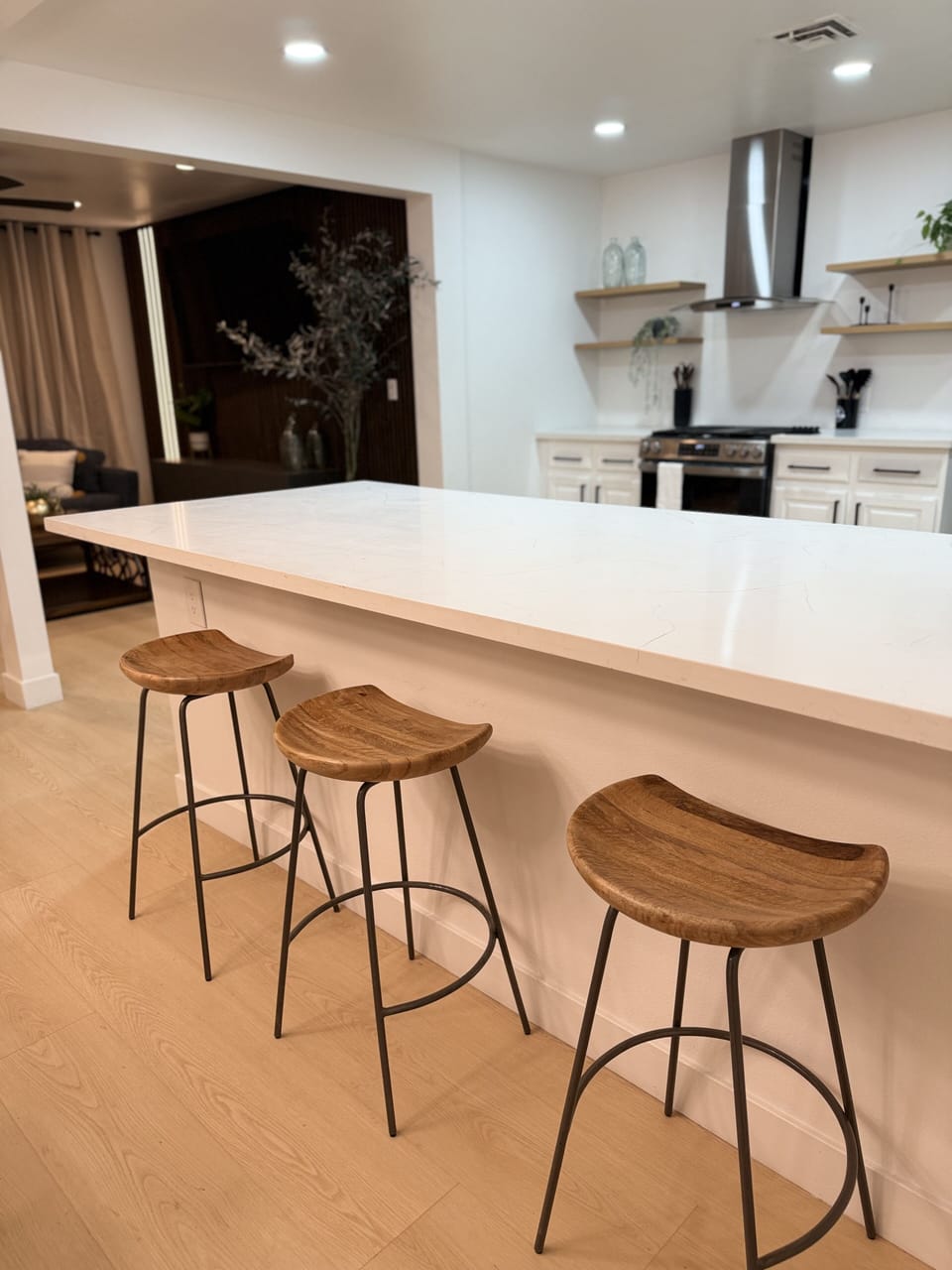 Bar and kitchen