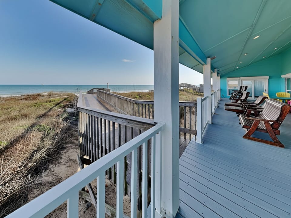 Private Balcony With Ocean Views + Boardwalk to Beach