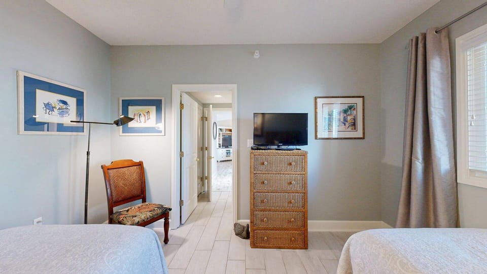 Guest Bedroom with HDTV