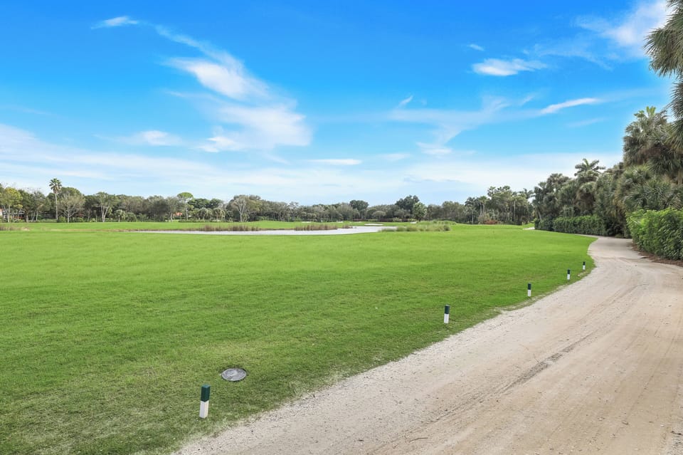 Golf course paths within Pelican Bay