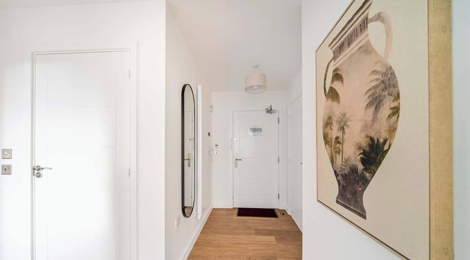 Spacious hallway