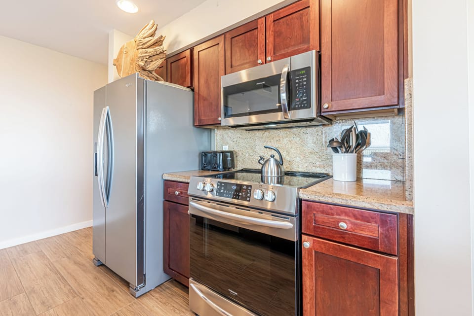 Kitchen with Stainless Appliances