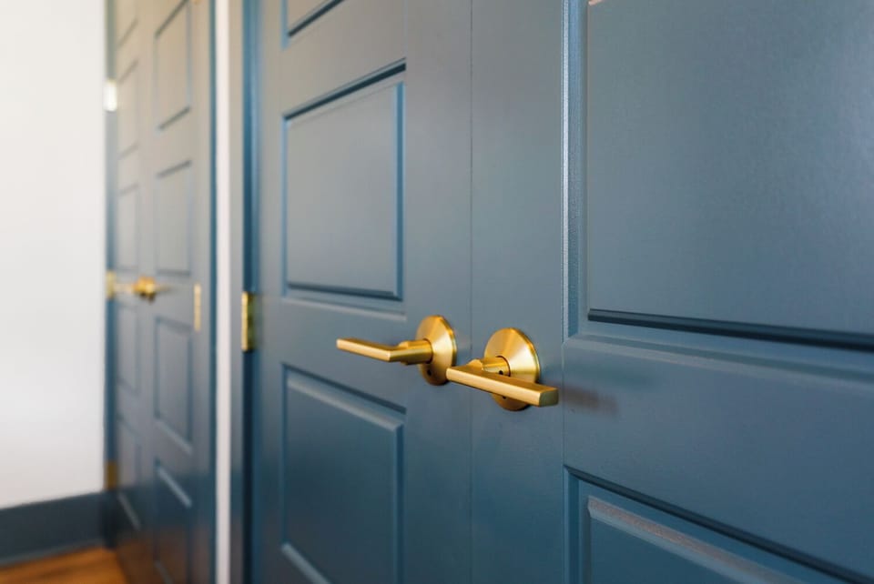 bedrooom 1 - double closets 