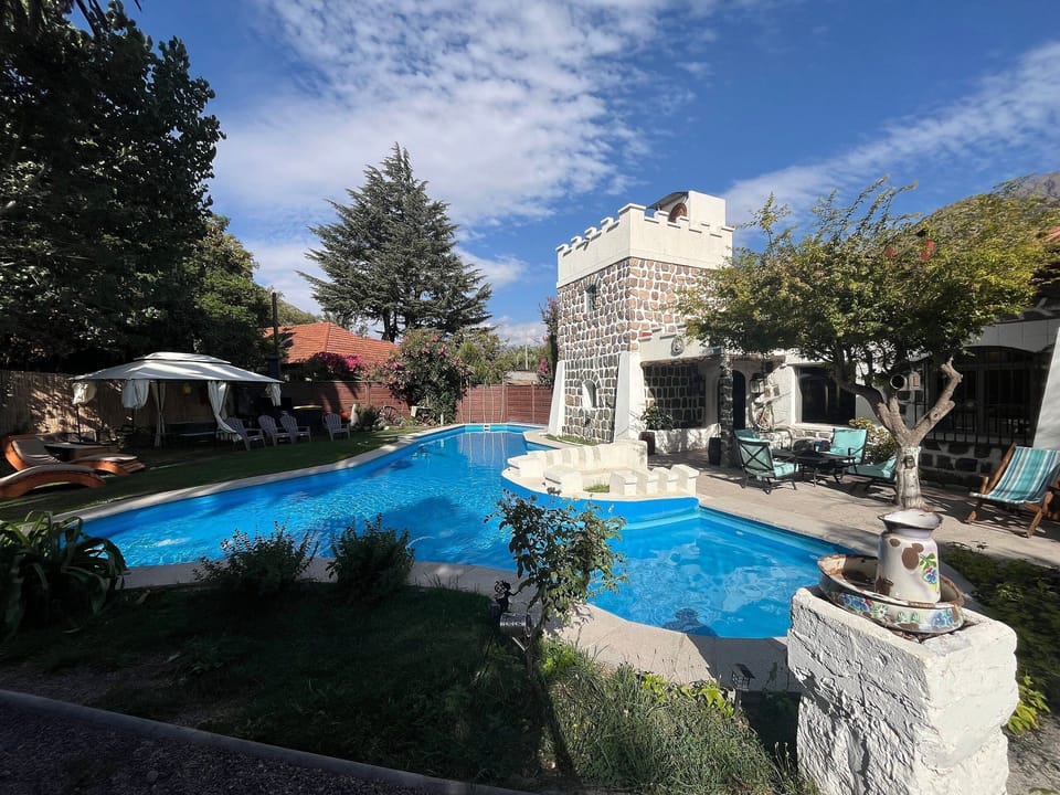 Family Chalet | Pool | Seasonal outdoor pool