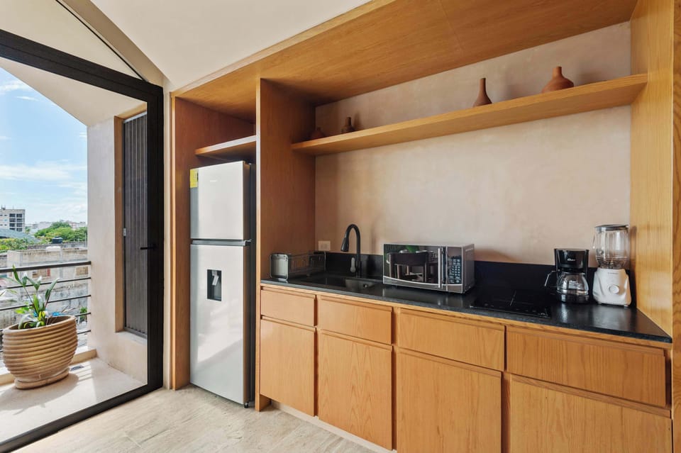 Equipped kitchen 