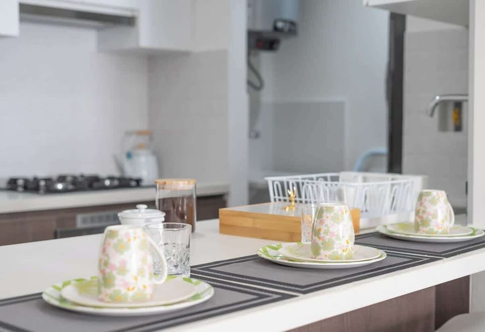 Fully equipped kitchen