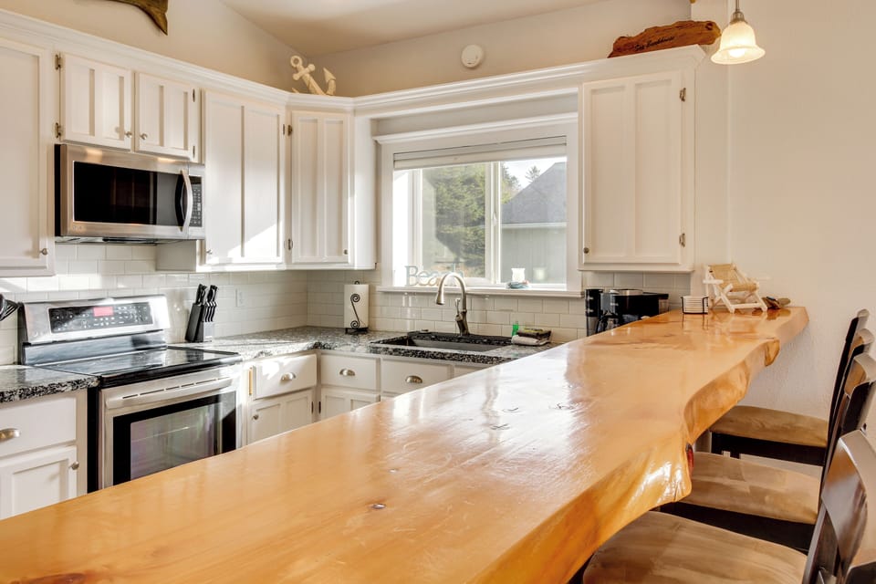 Property Interior | 2-Story Home | Free WiFi | Central A/C & Heating