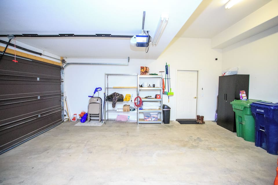 Car available for parking inside