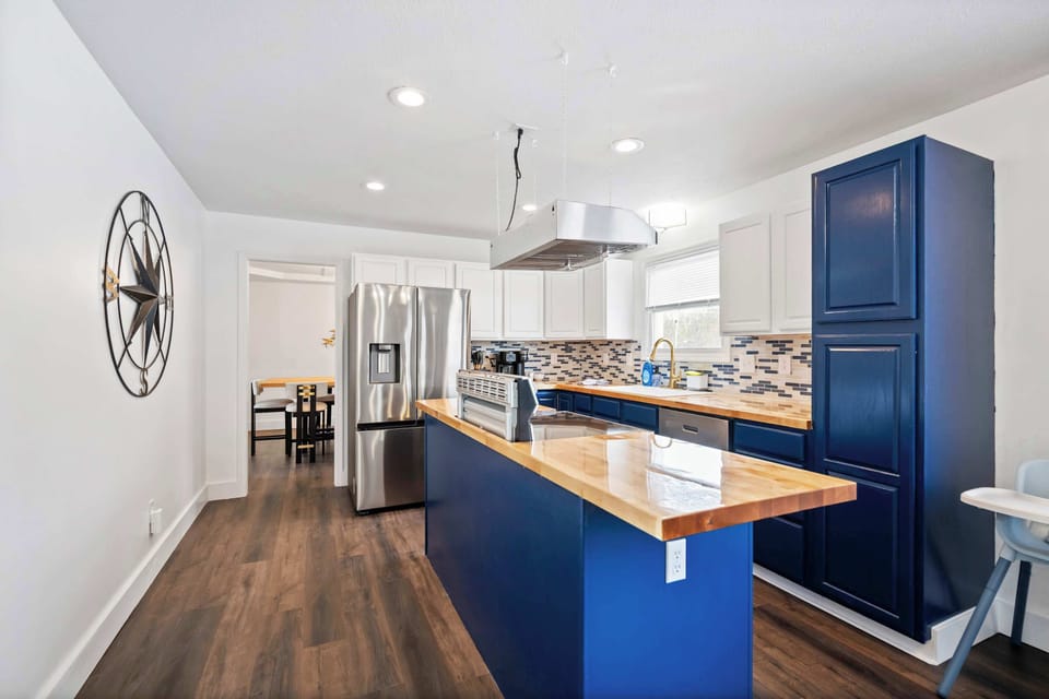 Cook, gather, and enjoy in this modern, spacious kitchen