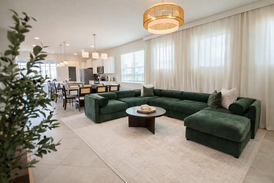 Basic Villa | Living area | Flat-screen TV