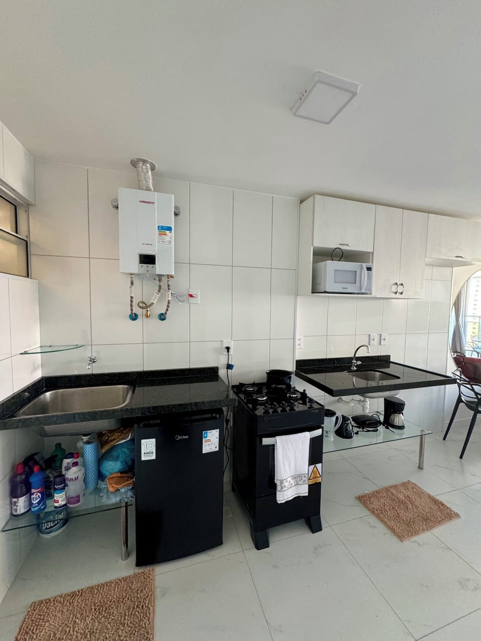 Apartment, Balcony | Private kitchen