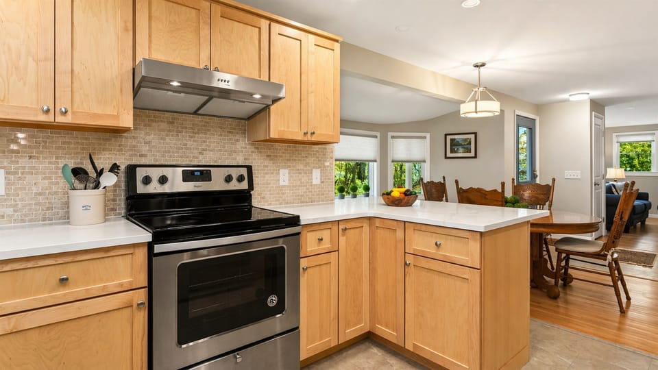 Newly renovated kitchen