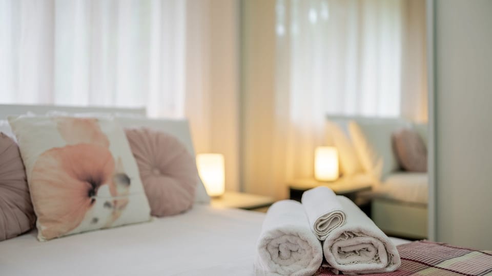 Bedroom details designed for a relaxed stay