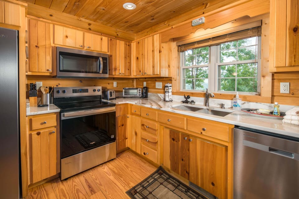 Well-equipped kitchen with plenty of counter space