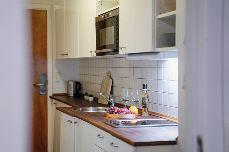 Family Room | Private kitchen | Shared fridge