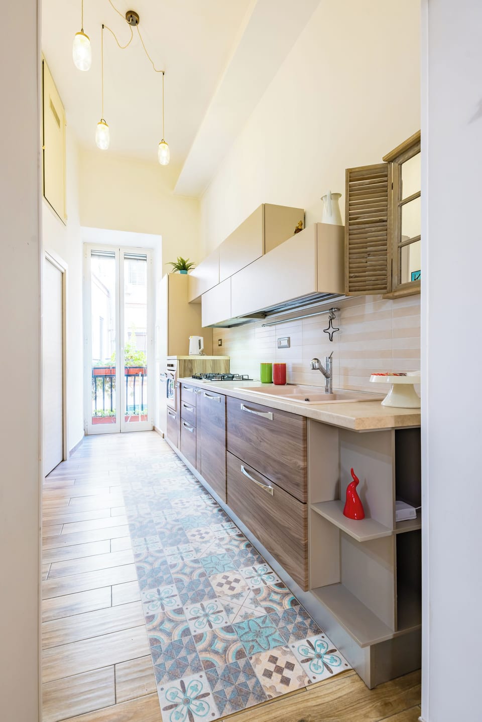 Apartment (1 Bedroom) | Private kitchen | Oven