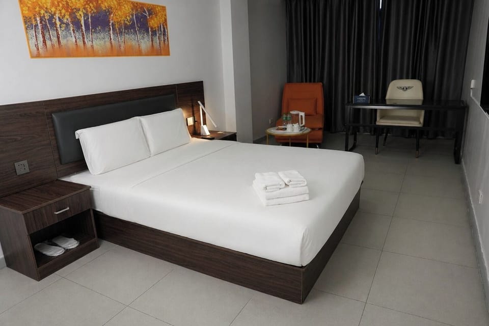 Executive Single Room | Premium bedding, desk, laptop workspace, free WiFi