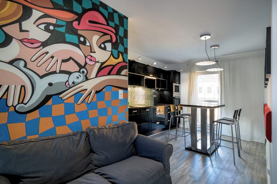 Apartment, Balcony | Living area | Smart TV