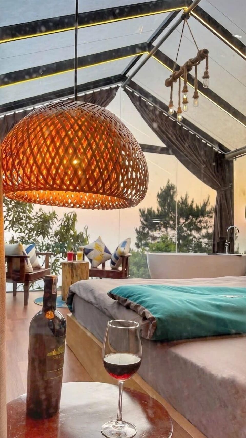 Junior Double Room, Balcony | Frette Italian sheets, premium bedding, pillowtop beds, minibar