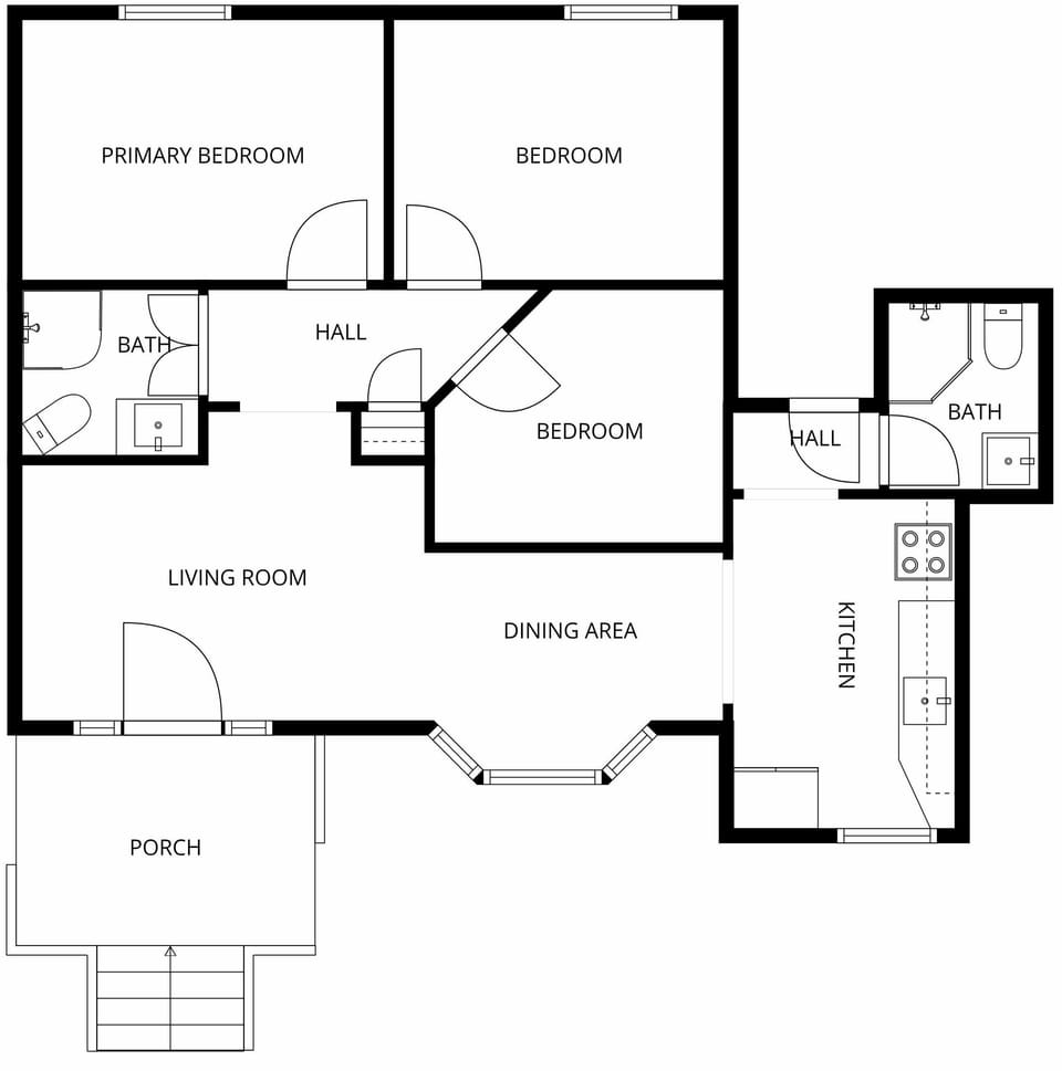 Welcome to the Rose Garden Retreat! - Rose Garden Retreat property layout.
