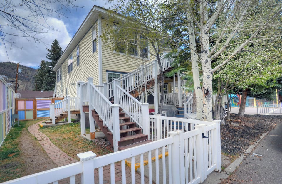 Welcome to Roseview Loft - Access to the Roseview Loft is up the stairs.