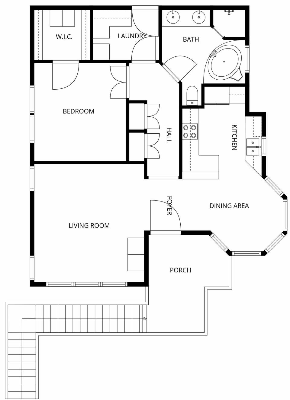 Welcome to Roseview Loft - Roseview Loft layout.