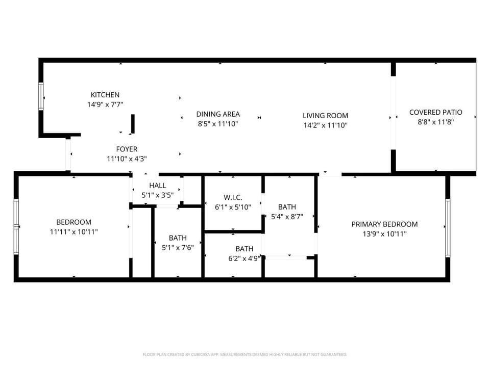 House, 2 Bedrooms | Floor plan