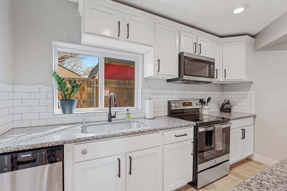 1st floor fully stocked kitchen
