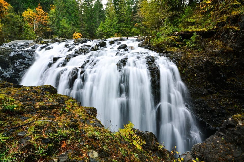 Scenic waterfall to explore nearby