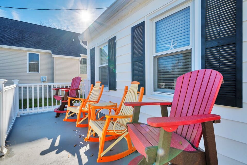 Catch some rays as you watch our Little Island by the Sea come to life each morning!