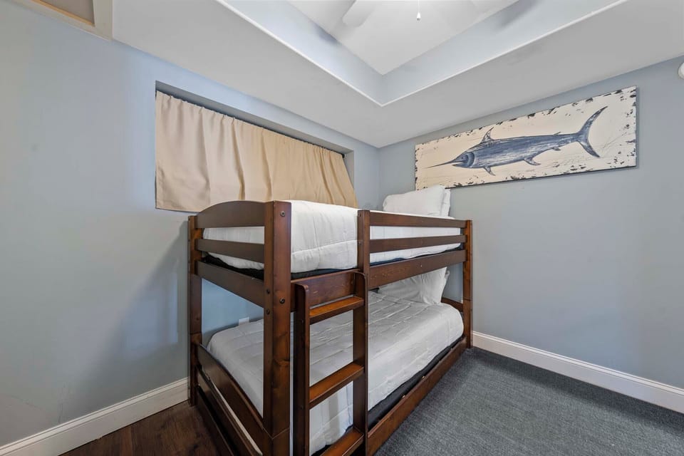 Twin over twin bunk bed
