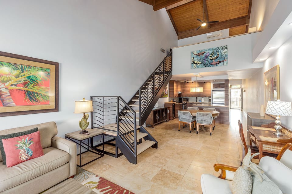 Condo, Multiple Beds, Balcony, Ocean View (Kamaole Sands 10-403) | Living area