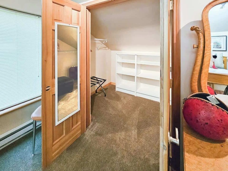 Master walk in closet.