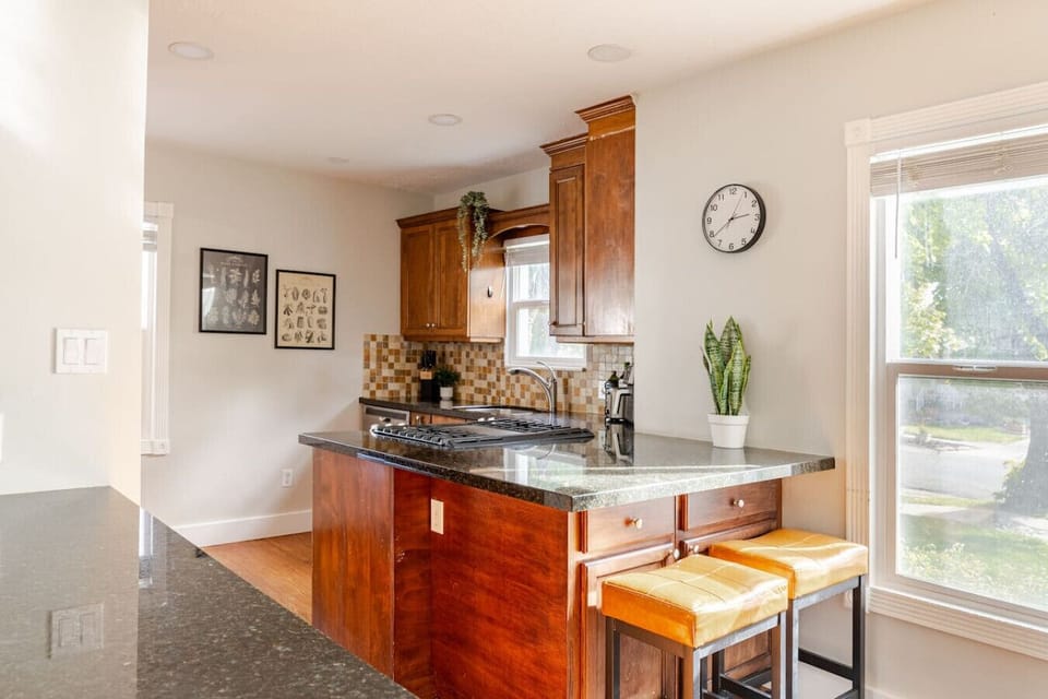 Upstairs kitchen