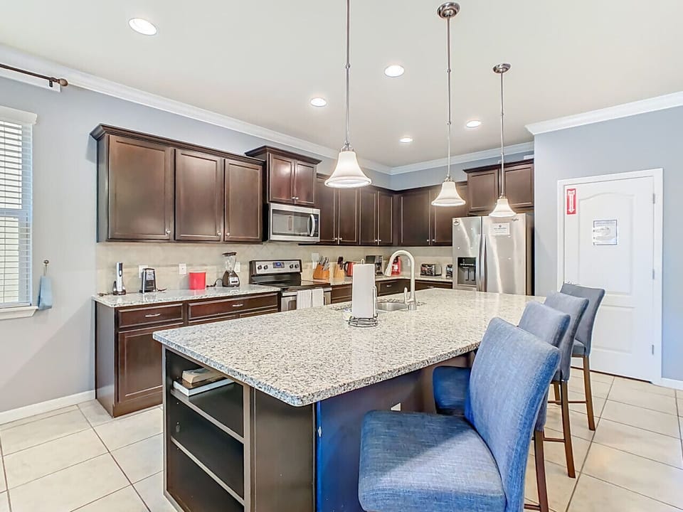 Another view of the kitchen space