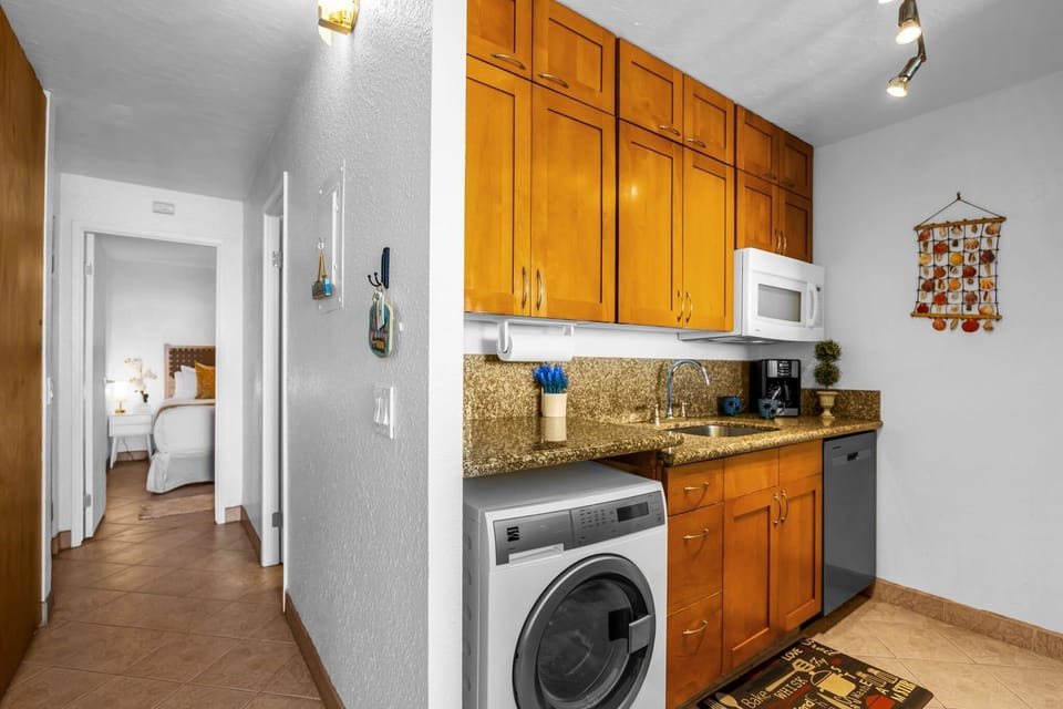 Inviting kitchen designed for easy vacation cooking