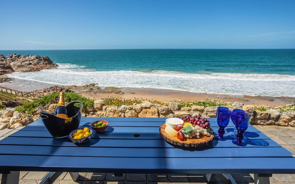 Gather for long lunches outside with uninterrupted ocean views that make every moment feel like a seaside escape.