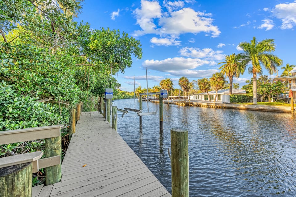 Picture yourself sipping morning coffee on the dock.