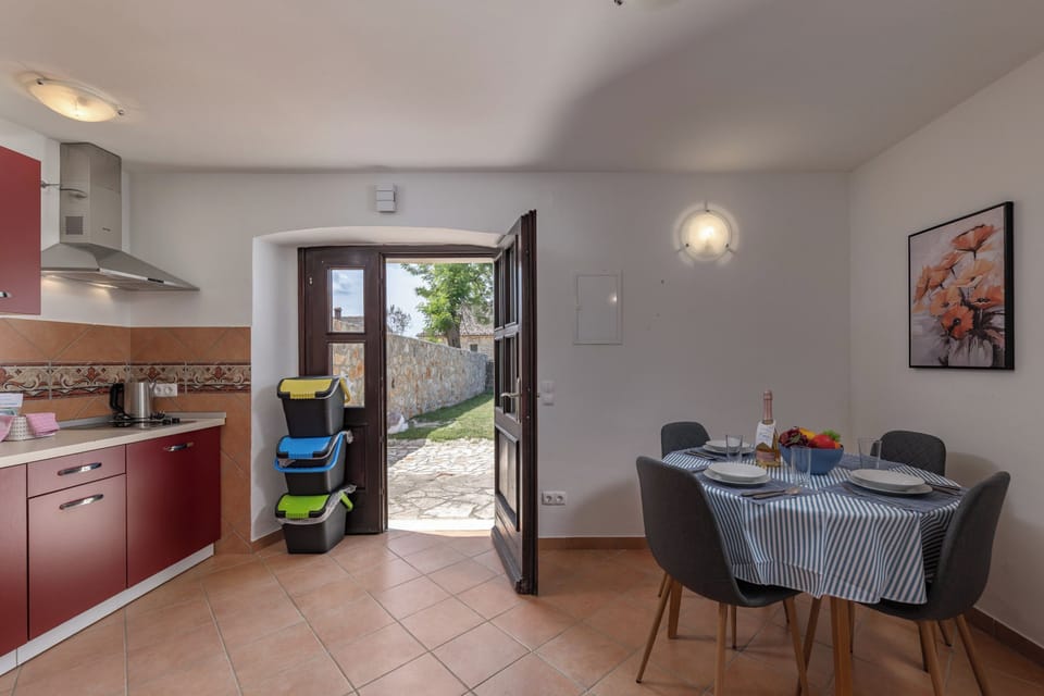 Kitchen and dining area
