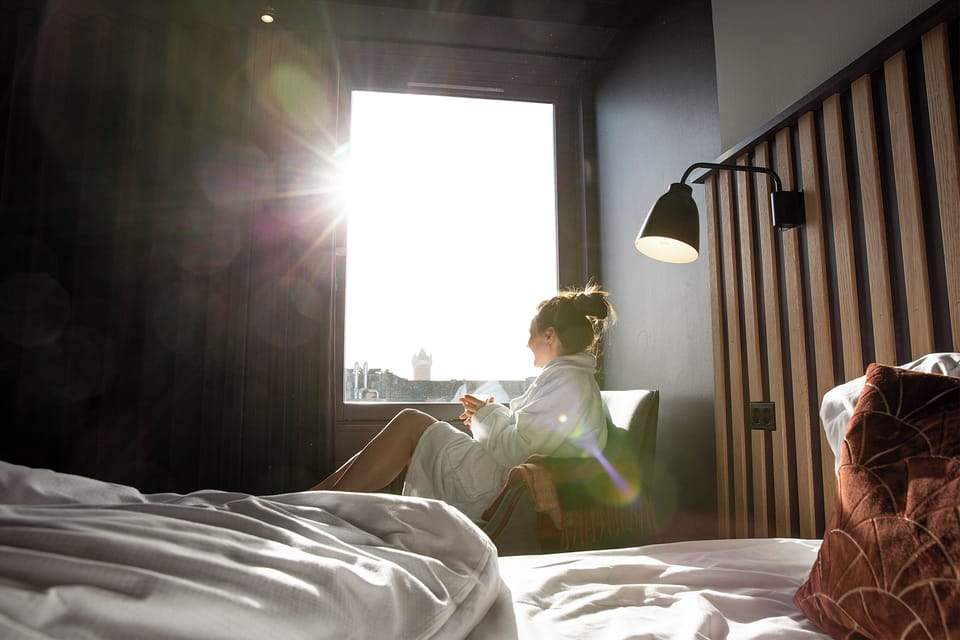 Superior Room | Hypo-allergenic bedding, desk, laptop workspace, blackout drapes