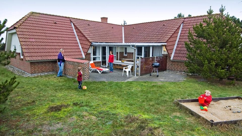 Outside