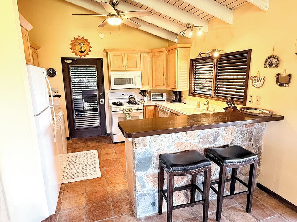 The kitchen at Meridian