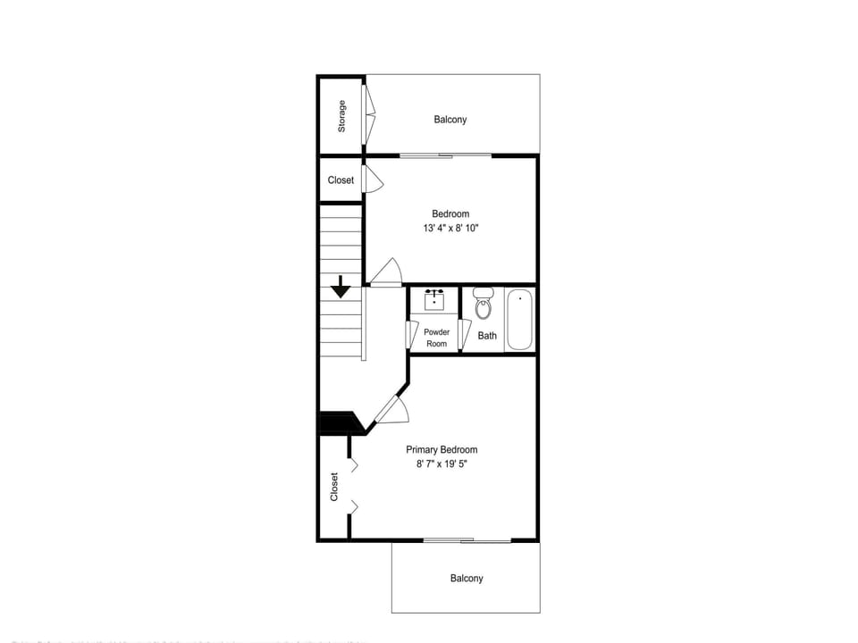 Floor Plan - Second Floor