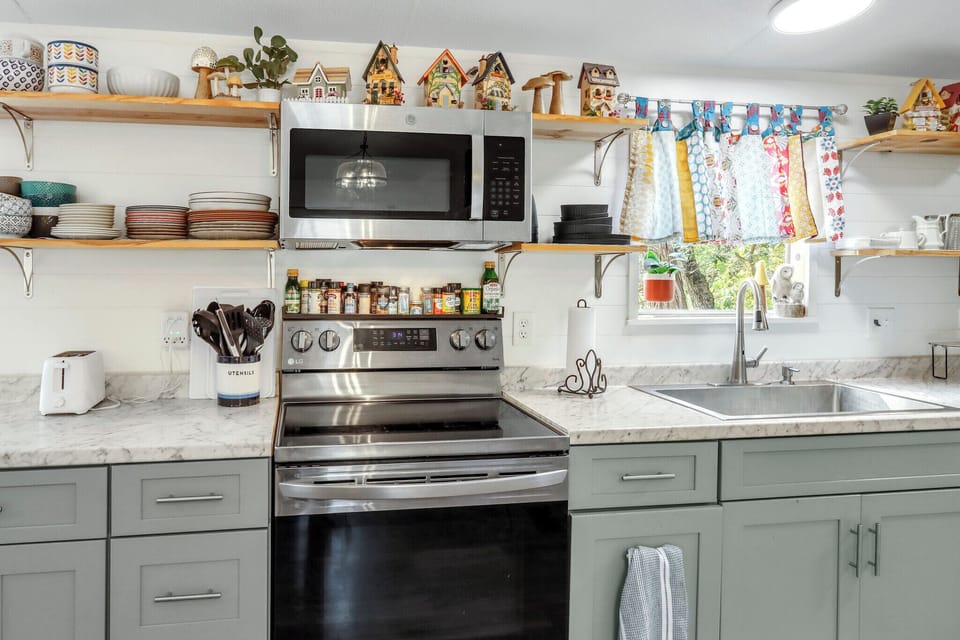 Stainless steel appliances